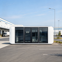 Maison préfabriquée Apple Cabin Pod, villa moderne, bureau insonorisé et respirant, hôtel, maison modulaire portable, salon de jardin