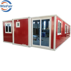 Winfair có thể mở rộng + container + Nhà sang trọng có thể mở rộng mô-đun prefab một giường một phòng tắm nhà CONTAINER đúc sẵn 40 ft - Product Image 1