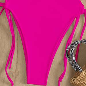 Maillot de bain personnalisé ODM/OEM en tissu recyclable, maillot de bain une pièce uni de haute qualité, bikini sexy pour filles, maillot de bain personnalisé - Product Image 2