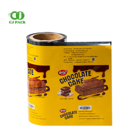 Rouleau de film plastique OPP brillant étanche de qualité alimentaire stratifié souple pour l'emballage de chocolats collations gâteaux biscuits