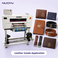 Nouvelle imprimante UV DTF 300 mm, machine de transfert d'encre UV pour sacs en cuir, portefeuilles et étiquettes, tête unique, adhérence flexible, CE RoHS, garantie 1 an, vente en gros