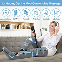 Bottes de massage professionnelles à compression d'air pour les pieds et les jambes, physiothérapie infrarouge, récupération de la circulation, relaxation musculaire, corps