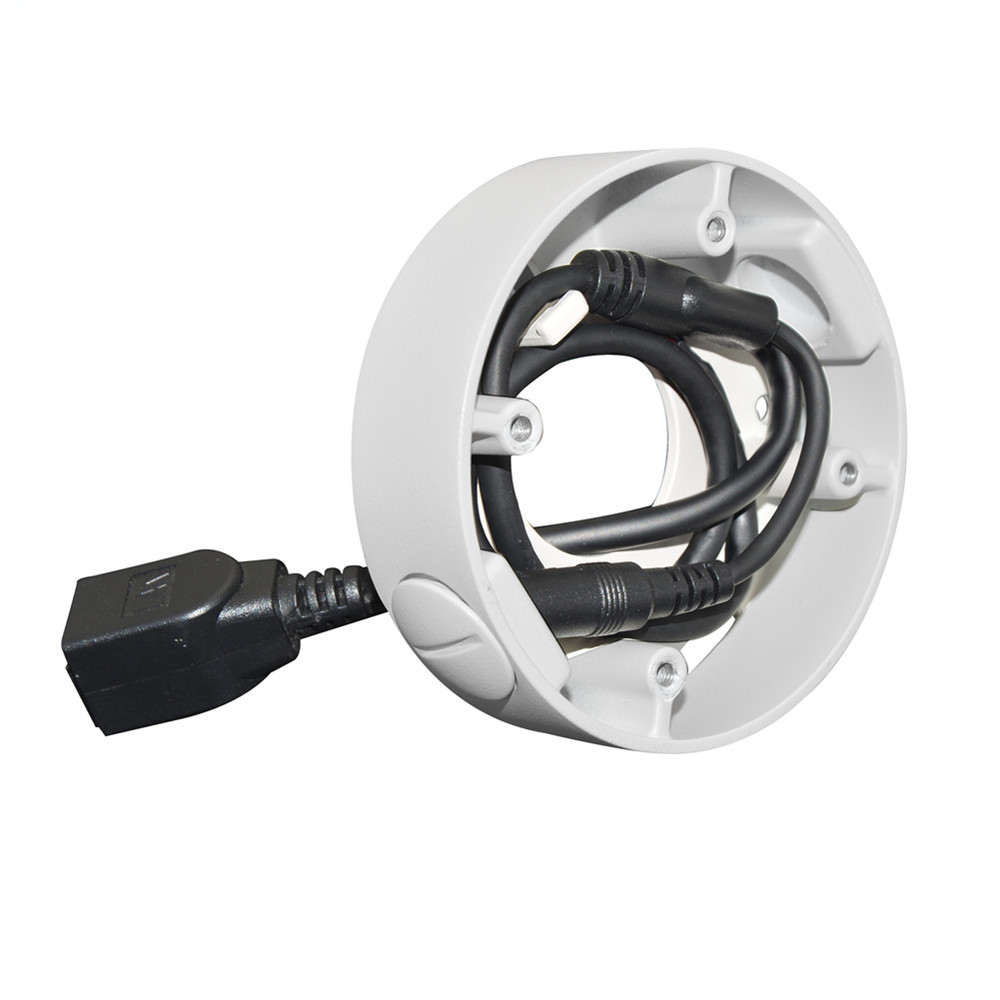 CCTV Camera Junction Box Waterproof Aluminum Compatible with YCX Turret PoE IP Camera Housing BB97A · image 5
