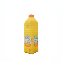 Promotion gonflable Bouteille de jus personnalisée Publicité Grande bouteille de boisson en plastique Décoration gonflable