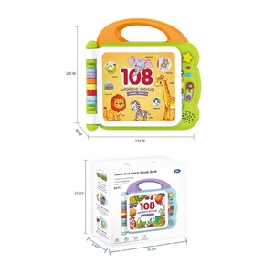 Đầu Giáo Dục Đồ Chơi Nói Sách Máy Sách Sách Động Vật Từ 108 Tiếng Anh Từ Cuốn Sách Học Tập Máy Cho Trẻ Em - Product Image 5