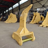 Accessoire d'excavatrice RSBM, déchiqueteur de roche pour pelle rétrocaveuse, revêtement extrême pour excavatrices de 1 à 80 tonnes, en acier