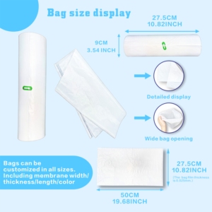 Rollos de Recarga para Contenedores de Pañales, 7 Capas, Anti-Olor, a Prueba de Fugas, Venta al Por Mayor - Product Image 2