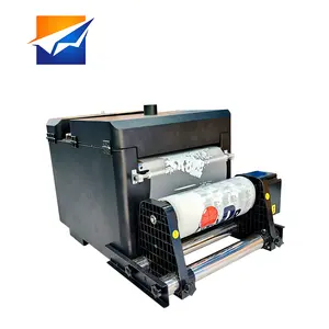 ZYJJ Factory dtf drucker A2 A3 A4 dual xp600 i1600 print heads 33cm 30 cm a3 pet film dtf printer with powder shaking machine