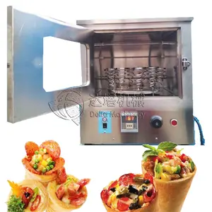 Özel olaylar ve partiler lezzetli Pizza koni makinesi dolgu Pizza koni fırın Pizza koni üretim hattı