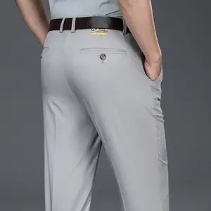  春メンズビジネススーツパンツ卸売オフィスパンツカーキコットンゴルフropa de hombre chino for men 2011