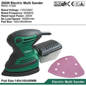 Herramientas eléctricas 200W carpintería pulido acabado <span class=keywords><strong>lijadora</strong></span> eléctrica lijado de madera exactamente detalle Multi ratón Mini <span class=keywords><strong>lijadora</strong></span> - Product Image 2