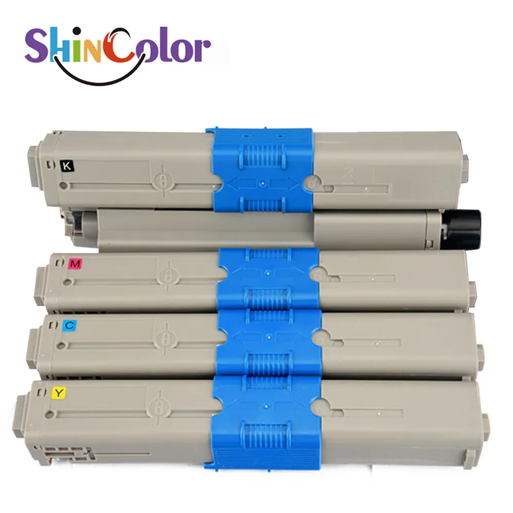 Cartuccia Toner ShinColor C301 C321 44973544 44973543 44973542 44973541 Toner fotocopiatrice Toner per OKI C301 321 MC342dn MC332