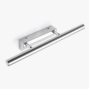 Faro LED de espejo inoxidable para sala de lavado, luz de pared de sala de descanso, luz de cabeza de lente Morden con interruptor de encendido y apagado - Product Image 2