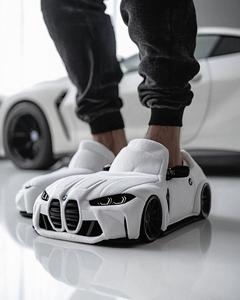 Sıcak satış kapalı ev ve araba modeli peluş terlik pamuklu ayakkabılar <span class=keywords><strong>PVC</strong></span> astar ile kış ve yaz sıcak kaymaz Sneakers - Product Image 1