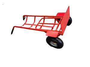 150 किलोग्राम भार क्षमता फोल्डेबल संलग्न औद्योगिक भारी शुल्क स्टेनलेस स्टील सैक ट्रक हैंड ट्रॉली को ओम से गोदाम के उपयोग के लिए - Product Image 4