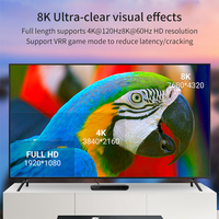 Venta al por mayor 48Gbps 8K 60Hz A029 para HDMI Cable DE DATOS versión 2,1 Ultra alta velocidad macho a macho Cable para Monitor para micrófono