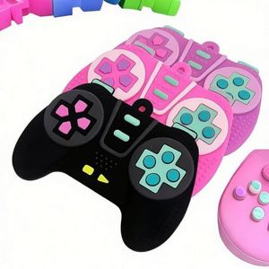 Vente directe usine : Jouet souple pour bébé, anneau de dentition en silicone de qualité alimentaire, avec boutons de manette de jeu, pour une stimulation ludique et ludique - Product Image 3