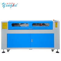 Nueva Máquina de Grabado Láser CO2 Yinghe 80W/100W/130W con Enfriamiento por Agua, Tipo Gantry, Cortadora de Acrílico, MDF y Madera, Compatible con DST/DXF/PLT, Fácil de Usar