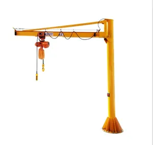 500kg Small Portable Jib Crane Dwg Price Industrial Traveling Mounted Jib Crane Lifting Equipment