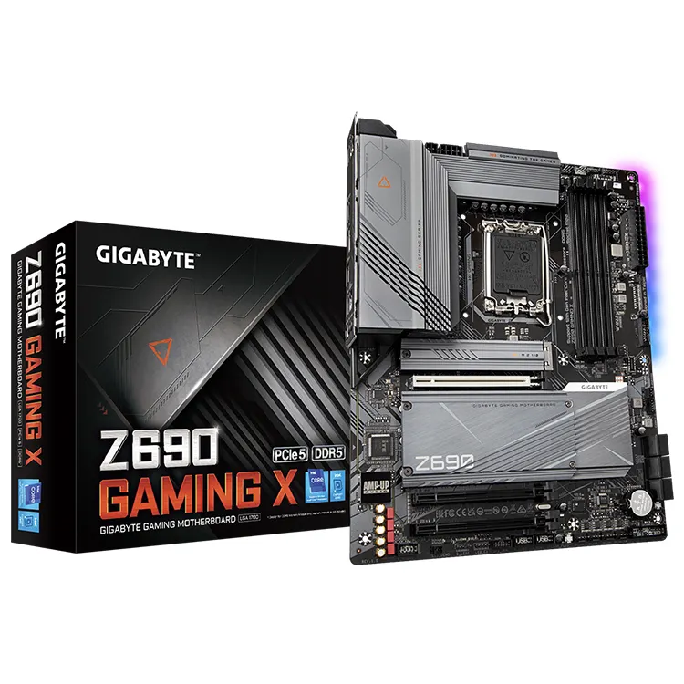 Neues Board für GIGABYTE Z690 GAMING X (rev. 1.0) Motherboard mit DDR5-Speicherunterstützung für Intel Core i9/i7/i5-CPU der 12. Generation