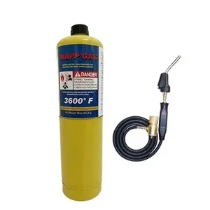 最便宜的价格16盎司高点火温度焊接丙烷气体3600f Mapp气体用于焊接和钎焊