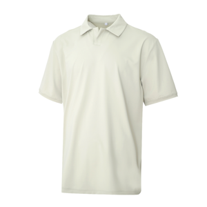 T-shirt de golf OEM uni teint pour homme, personnalisé avec logo, manches courtes, respirant, col en V, tissu jersey décontracté de haute qualité 180g - Product Image 1
