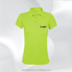 Polos de manga larga personalizados para mujer con impresión digital de 60 algodón y 40 poliéster y talla grande, camisetas de polo para mujer - Product Image 3