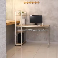 Mobilier moderne pour bureau à domicile Surface en bois Table d'ordinateur Bureau de bureau