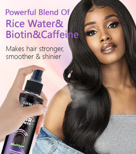 OEM/ODM Huile végane naturelle pour la brillance des <span class=keywords><strong>cheveux</strong></span> <span class=keywords><strong>Spray</strong></span> Private Label Silkening Mist Black Riz Water <span class=keywords><strong>Spray</strong></span> pour la croissance des <span class=keywords><strong>cheveux</strong></span> pour hommes et femmes - Product Image 2