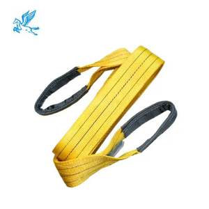 TIANMA 더블 플라이 폴리에스터 웨빙 슬링 3T 2M 리프팅 용량 플랫 슬링 - Product Image 2