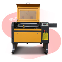 6040 50W 60W 100W 4060 lazer gravür ahşap lazer kesim makinesi, CO2 akrilik lazer oyma makinesi