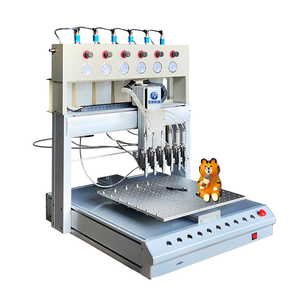bibo Automatic Engine 6 Colors PVC <b>Silicone</b> <b>Rubber</b> Injection Machine for Clothing Decoration High-Accuracy Eco-Friendly - Product Image 6