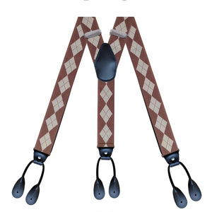 <span class=keywords><strong>Tirantes</strong></span> <span class=keywords><strong>de</strong></span> clip <span class=keywords><strong>de</strong></span> correa para adultos <span class=keywords><strong>de</strong></span> suministro <span class=keywords><strong>de</strong></span> fábrica para hombres y mujeres Tipo Y Elástico 3,5 CM Botón <span class=keywords><strong>de</strong></span> cuero negro - Product Image 5