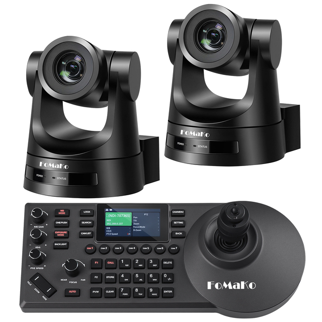 PTZ Camera Bundle 20X HDMI 3G-SDI IP PoE NDI PTZ Camera
