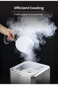 Enfriador Comercial de Vasos de Acero Inoxidable de Enfriamiento Rápido, Enfriador Rápido de Vino y Cerveza con Conexión de Gas CO2 para Bares - Product Image 3