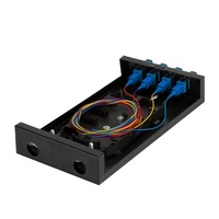 Boîtier terminal fibre optique FTTH 4 ports SC de type bureau, configuration complète, en tôle laminée à froid, certifié ETL, équipement de marque Tanghu
