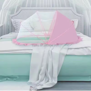 Mosquitera plegable para niños Bebé instalado MosquitoCartoon Boat Mosquito Zipper Mosquito - Product Image 2