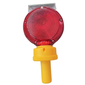 Feux de signalisation clignotants solaires jaunes et rouges étanches IP68 pour la sécurité routière – Fabricant de balise de signalisation clignotante - Product Image 2