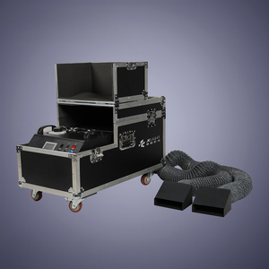 Machine à faible brouillard à bases d'eau 2000w/3000w/4000w/5000w avec équipement de scène de cas de <span class=keywords><strong>vol</strong></span> Machine à fumée 2 ports - Product Image 4