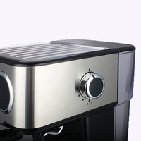 Machine à café expresso semi-automatique avec écran numérique pour la maison, le bureau, le café, le barista, utilisation facile pour la préparation du café
