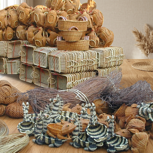 Cesta de Almacenamiento de Ratán/Bambú Ecológica de Vietnam - Regalo - Product Image 2