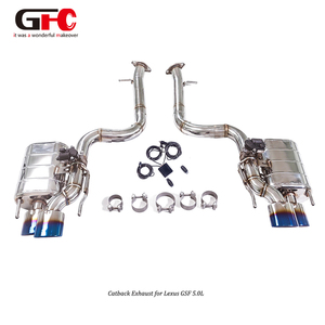 Sản xuất chuyên nghiệp Lexus gsf RCF trục trở lại ống xả is500 5.0L hệ thống ống xả với âm thanh tốt - Product Image 1