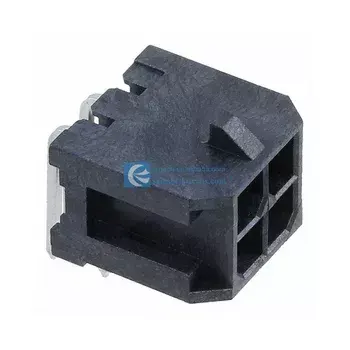 Amphenol Micro Power Series G881A04001TEU Board para Wire Cable Connector Header Através do Furo Ângulo Direito 4P 3mm G881A04001T