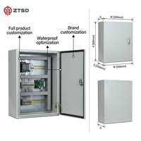 Boîtier électrique métallique étanche anti-corrosion pour télécommunications