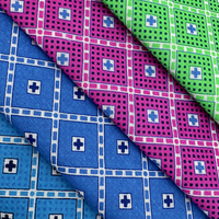 Robe Africaine en Flanelle de Cristal Imprimée Coton Ankara, Vêtement Africain pour Femme