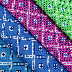 Tessuto in flanella di cristallo con stampa in cotone, abito africano Ankara, abbigliamento africano per donna - Product Image 3