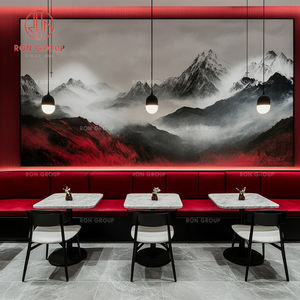 Juego <span class=keywords><strong>de</strong></span> Muebles Comerciales Modernos <span class=keywords><strong>de</strong></span> Lujo con Asiento <span class=keywords><strong>de</strong></span> Terciopelo Rojo y Blanco, Sofá, <span class=keywords><strong>Silla</strong></span> y <span class=keywords><strong>Mesa</strong></span> <span class=keywords><strong>de</strong></span> Mármol Blanco <span class=keywords><strong>para</strong></span> Restaurante, Hotel, Cafetería - Product Image 5