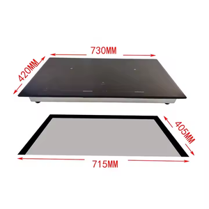 Piano cottura a induzione incorporato a 2 fuochi piano cottura a induzione a doppia induzione 4000W fornelli elettrici - Product Image 1