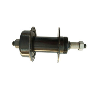 ดุมล้อจักรยานด้านหน้า 32H แกนเหล็กแบบปลดเร็ว สีดำ - Product Image 3