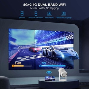 Nhà Máy Bán Buôn J1 Máy Chiếu Thông Minh 4K <span class=keywords><strong>Android</strong></span> <span class=keywords><strong>Wifi</strong></span> Rạp Chiếu Phim Gia Đình Full HD Máy Chiếu Điện Thoại Di Động Video Trò Chơi Ngoài Trời Proyector - Product Image 4